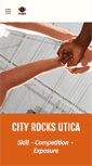 Mobile Screenshot of cityrocksutica.org